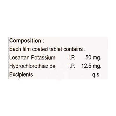 LOTAS HT 50mg Tablet 15's - Hypertension-Ang