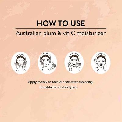 Belora Australian Plum & Vitamin C Serum Moisturizer 50 gm - Face Moisturizers