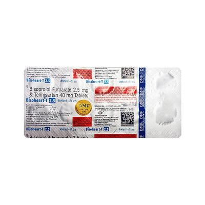 BISOHEART T 2.5 Tablet 10's - Hypertension-Bet