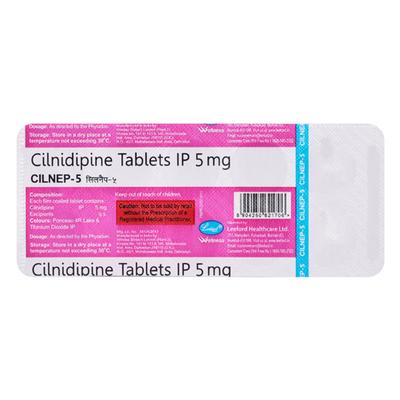 CILNEP 5 Tablet 10's - Hypertension-Cal