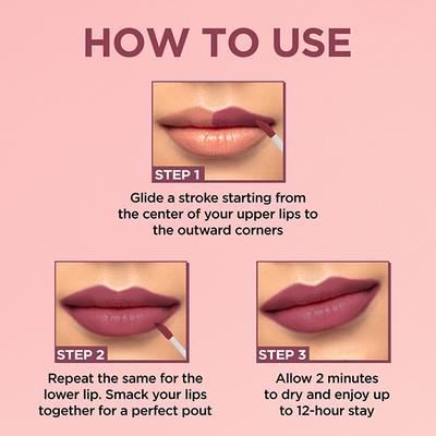 ENN Transferproof Matte Liquid Lipstick - Berry Vodka 1.5 ml - Liquid Lipsticks