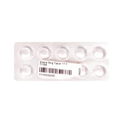 Alenix 5mg Tablet 10'S - Allergies-Ant