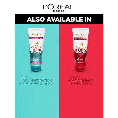 L'Oreal Paris Rapid Reviver 6 Oil Nourish Deep Conditioner 2X Nourishment with Micro Oils 180ml - Conditioners