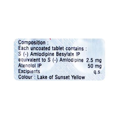 Asomex AT 2.5mg Tablet 15'S - Hypertension-Cal