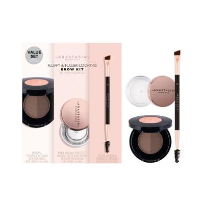 Anastasia Beverly hills Fluffy & Fuller Looking Brow Kit - Ebony-01 4.1 gm - Eyebrow Pencils & Enhancers