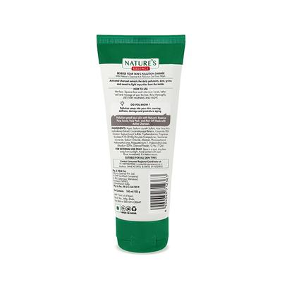 Nature's Essence Anti-Pollution Gel Face Wash Active Charcoal 100 ml - Face Wash & Cleansers