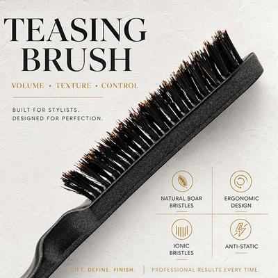 Vega Professional Teasing Hair Brush With Tail Handle For Hair Styling & Add Volume (Vpphb-07) - Hair Brushes