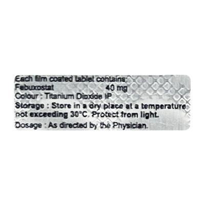 FEBUHELP 40 Tablet 10's - Gout