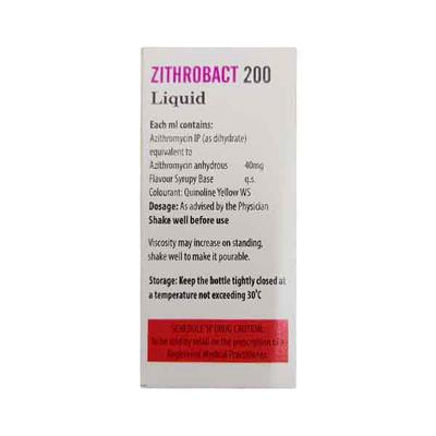 ZITHROBACT 200 Oral suspension 15ml - Bacterial Infections-Mac
