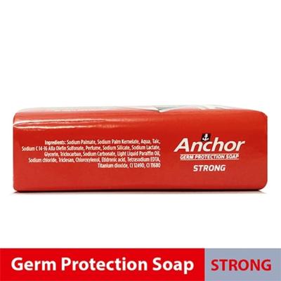 Anchor Germ Protection Soap - Strong (Pack of 4 X 125 gm) - Shower Gels & Body Wash