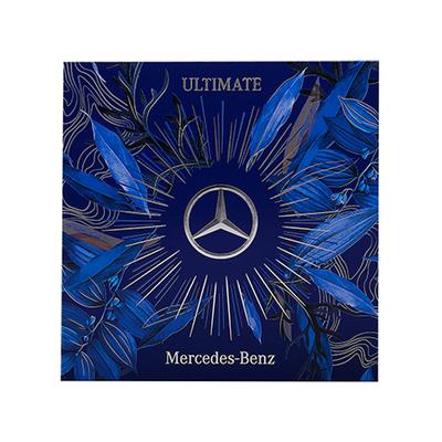 Mercedes-Benz Ultimate Gift Set (Eau De Parfum 120ml + 7ml + Shower Gel 100ml) 1's - Men Perfumes (Edt/Edp)
