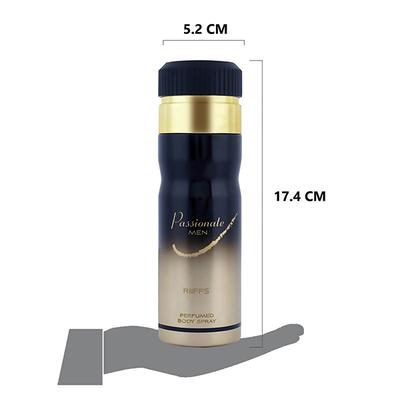 RiiFFS Pasionate Deodorant For Men 200 ml - Men Deodorants/Roll-Ons