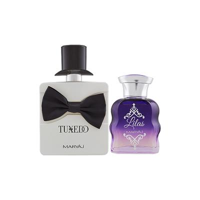 Maryaj Tuxedo EDP Spicy Woody Perfume And Maryaj Lilas EDP Citrus Floral Perfume 200 ml - Perfumes (Edt/Edp)