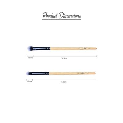Allure Classic Makeup Brush (Set of 2 C-10 and C11) 1's - Eye Brush