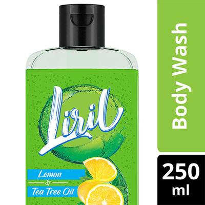 Liril Lemon & Tea Tree Oil Body Wash 250 ml - Shower Gels & Body Wash