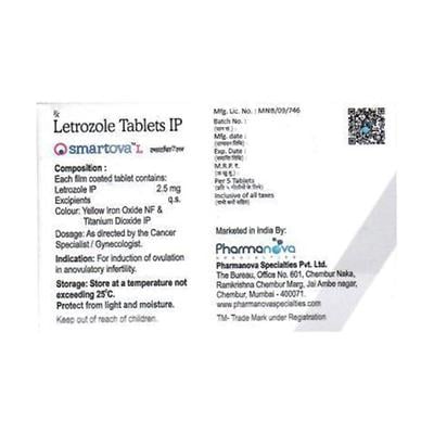 SMARTOVA L 2.5mg Tablet 5's - Cancer Oncology-Cyt