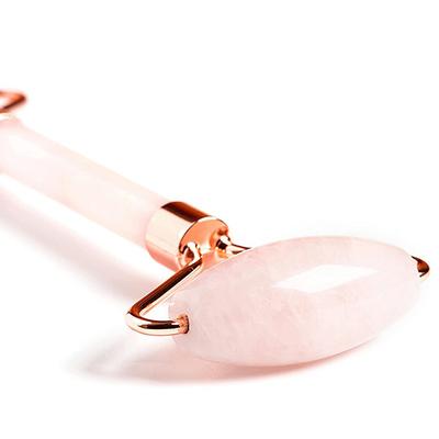 Bronson Professional Rose Quartz Facial Massage Roller 1's - Derma Rollers