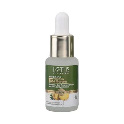 Lotus Botanicals AHA+BHA+PHA & Pineapple Gentle Resurfacing Face Serum 14 ml - Face Gels
