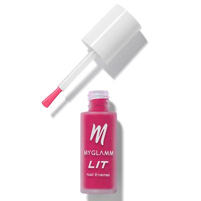 Myglamm Lit Matte Nail Enamel - Banger 7 ML - Nail Polish