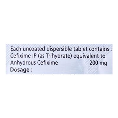 XOFEX 200 Tablet 10's - Bacterial Infections-Cep