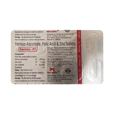 FERMIC XT Tablet 10's - Supplements-Vam