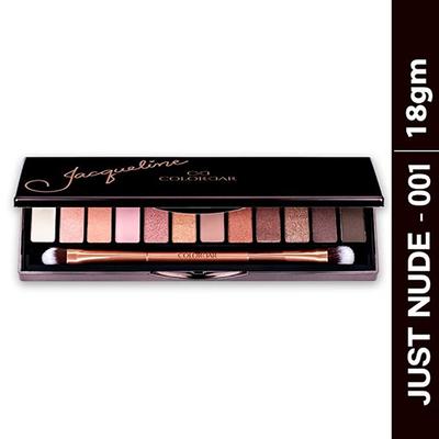 Colorbar X Jacqueline Just Nude Eyeshadow Palette 18gm - Eye Shadow Palettes
