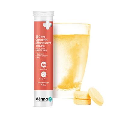 The Derma Co. Curcumin Effervescent Tablets 100 gm - Calcium And Minerals