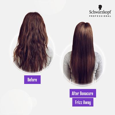 Schwarzkopf Professional Bonacure Frizz Away Smoothing Oil with Babassu Oil with Vegan Keratin 50 ml - Hair Serums