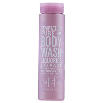 MADES Bath & Body Temptation Pure Body Wash Pale Purple 200 ml - Shower Gels & Body Wash