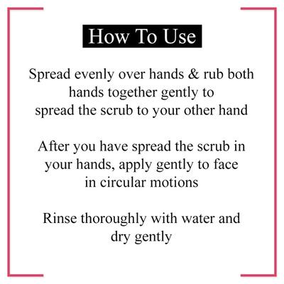 Jaquline USA Rose Love Face Gel Scrub 100 gm - Face Scrubs