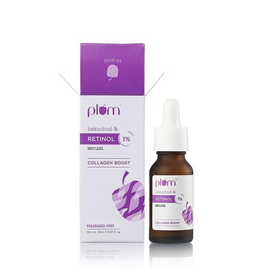 Plum Bakuchiol & Retinol 1% Serum Collagen Boost 20 ml - Face Serum