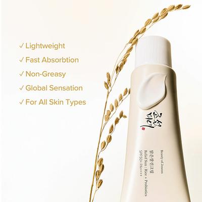 Beauty Of Joseon Relief Sun - Rice + Probiotics SPF 50+ PA++++ 50 ml - Body Sunscreen
