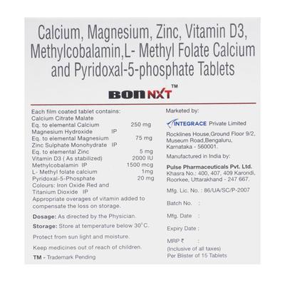 BON NXT Tablet 15's - Supplements-Vam