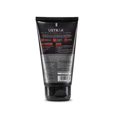 Ustraa De-Tan & Oil Control Face Mask - White Charcoal & FRENCH Clay 125 gm - Masks & Peels