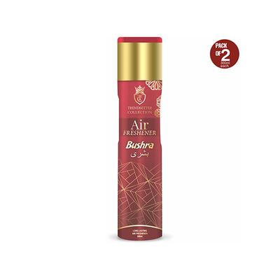 TC Air Freshener - Bushra - Pack of 2 x 300 ml - Men Deodorants/Roll-Ons