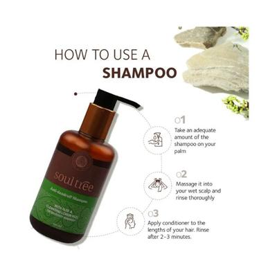SoulTree Anti-Dandruff Shampoo with Aloe & Cleansing Lemon Peel 250 ml - Shampoos