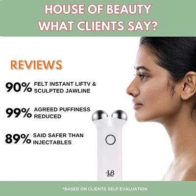 HOB Face Lift Pro Micro Currenting Face Massager Tool for Skin Lifting Instantly at Home 1's - Massagers