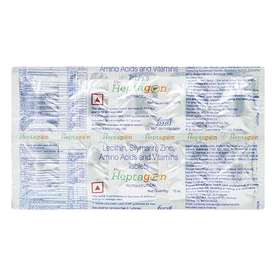 Heptagon New Tablet 10's - Supplements-Vam