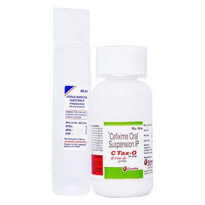 C TAX O Dry Syrup 50ml - Bacterial Infections-Cep