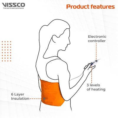 Vissco Active Orthopaedic Heating Belt (4010) (XL) 1's - Supports And Braces