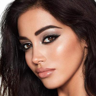 Matt Look Single Stroke Eyeliner Kohl Kajal 24 Hours Smudgeproof Metallic Black 1.3 gm - Kajal & Kohls
