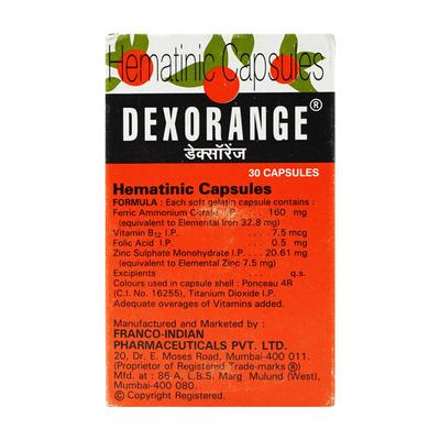 Dexorange Capsule 30'S - Supplements-Vam
