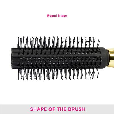 Vega Round Hair Brush for Adding Curls, Volume and Waves In Hairs, Men and Women, (E21-RB) 123 gm - Hair Brushes