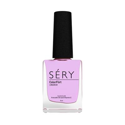 Sery Colorflirt Nail Paint Princess Grace, Purple 10 ml - Nail Polish