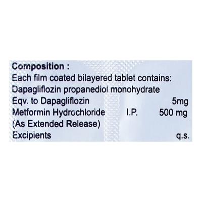 DAFAX M 5 Tablet 15's - Diabetes-Ant