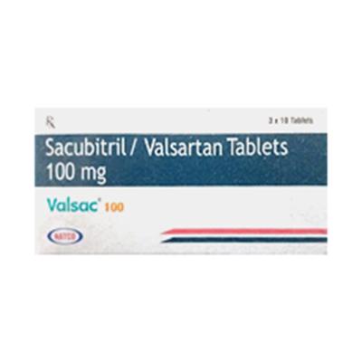 VALSAC 100 Tablet 10's - Heart Failure-Ant