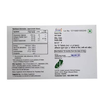 TENDOHEAL Tablet 10's - Supplements-Vam