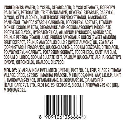 Lakme Peach Milk Ceramide Light Moisturizer 2% Pro Ceramide 200 ml - Face Moisturizers