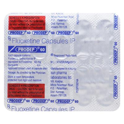 Prodep 60mg Capsule 10'S - Depression-Ant