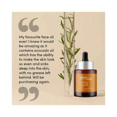 Urban Veda Soothing Ayurvedic Sandalwood Facial Oil 30 ml - Face Oils